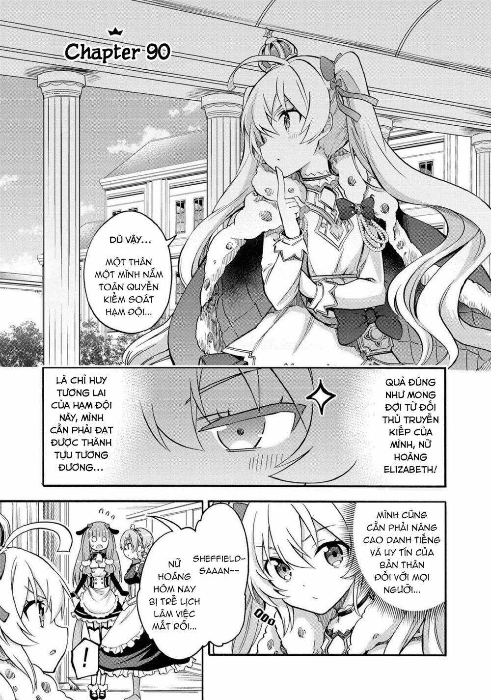 Azur Lane: Queen Order Chapter 90 trang 0