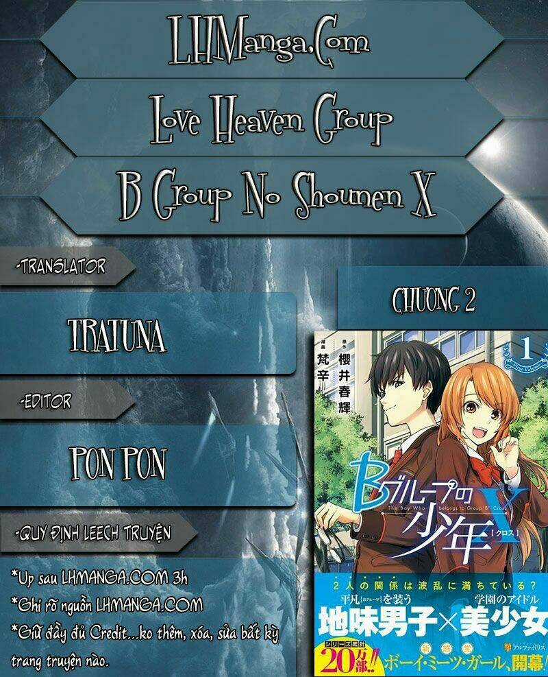 B Group No Shounen X Chapter 2 trang 0