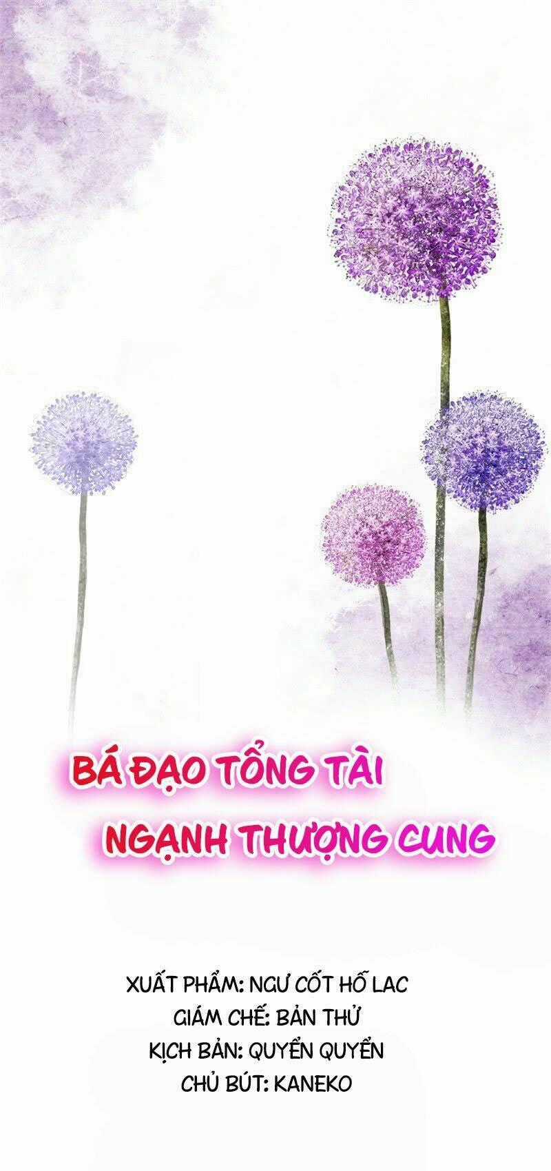 Bá Đạo Tổng Tài Ngạnh Thượng Cung Chapter 1 trang 1