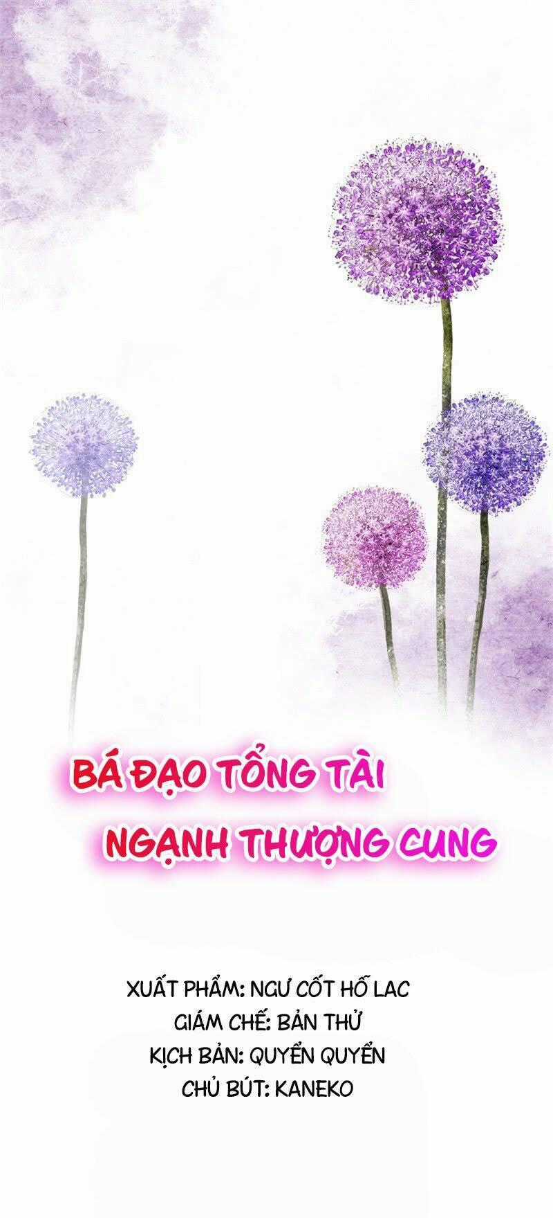 Bá Đạo Tổng Tài Ngạnh Thượng Cung Chapter 2 trang 1