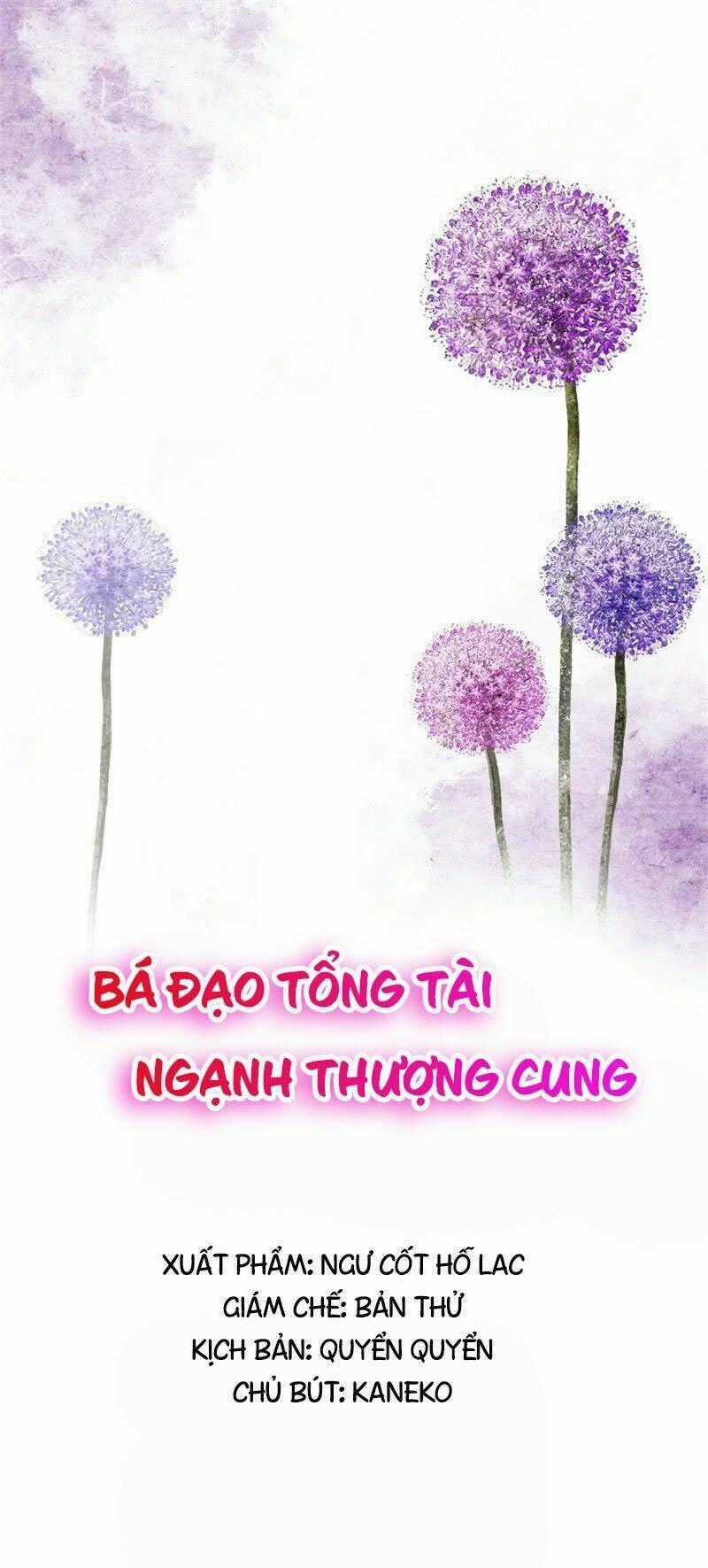 Bá Đạo Tổng Tài Ngạnh Thượng Cung Chapter 6 trang 1