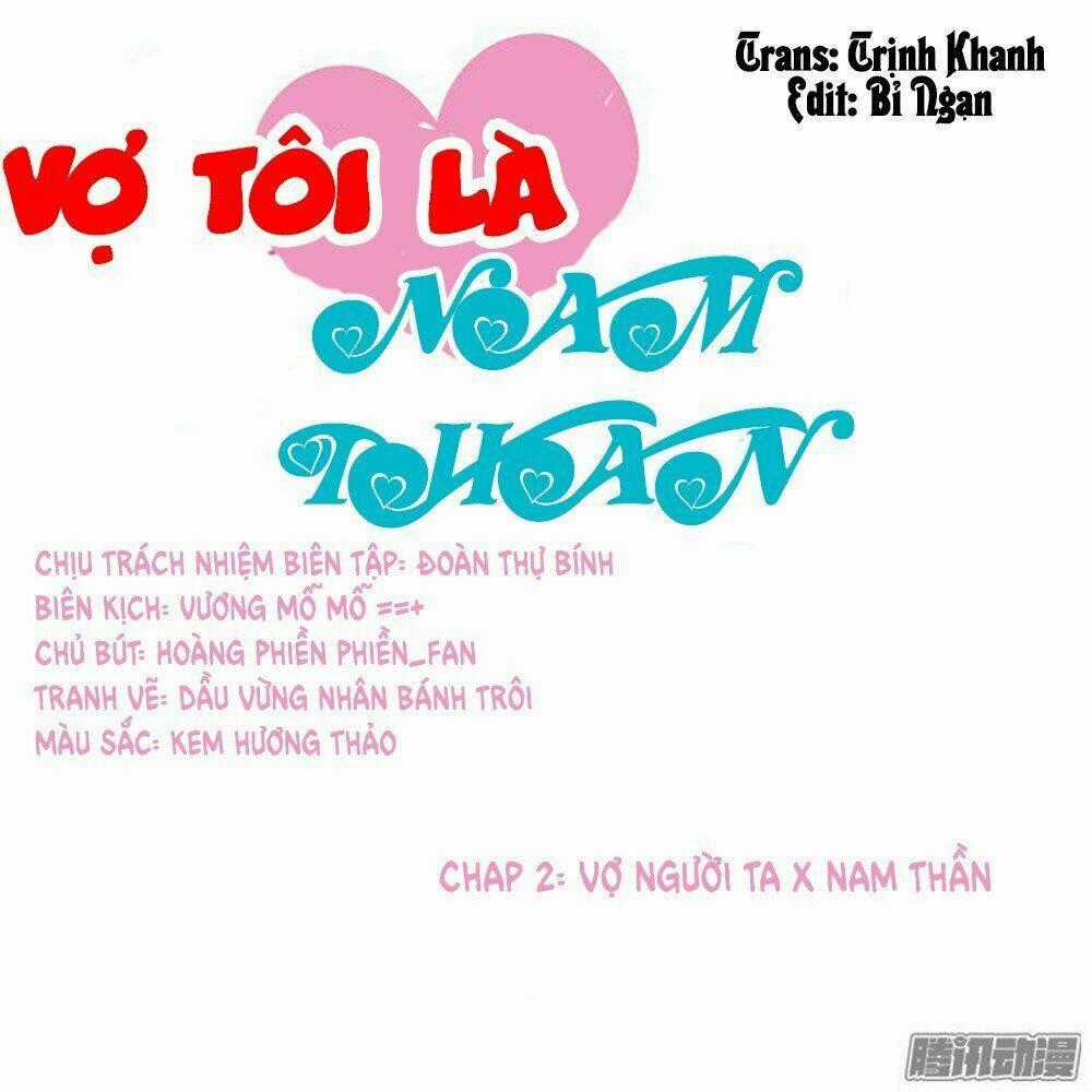 Bà Xã Tôi Là Nam Thần Chapter 2 trang 1