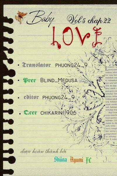 Baby Love Chapter 22 trang 1