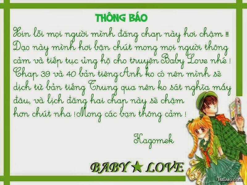 Baby Love Chapter 38 trang 1