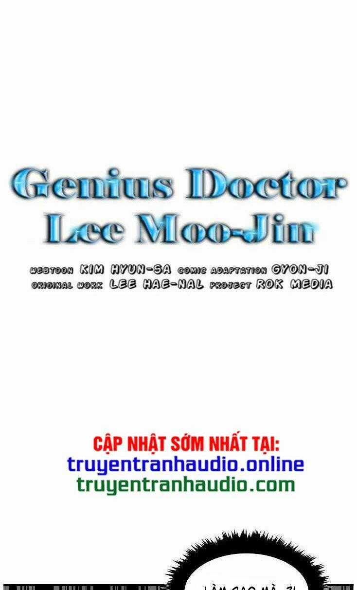 Bác Sĩ Thiên Tài Lee Moojin Chapter 13 trang 0