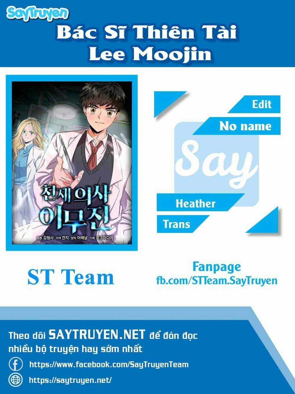 Bác Sĩ Thiên Tài Lee Moojin Chapter 19 trang 1