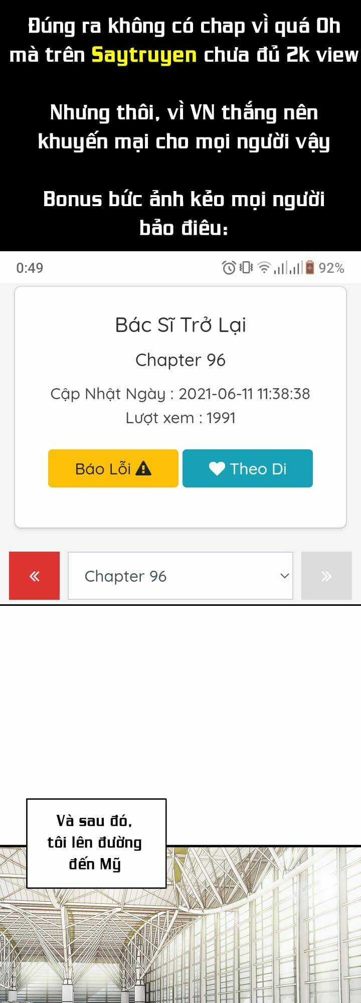 Bác Sĩ Trở Lại Chapter 97 trang 1