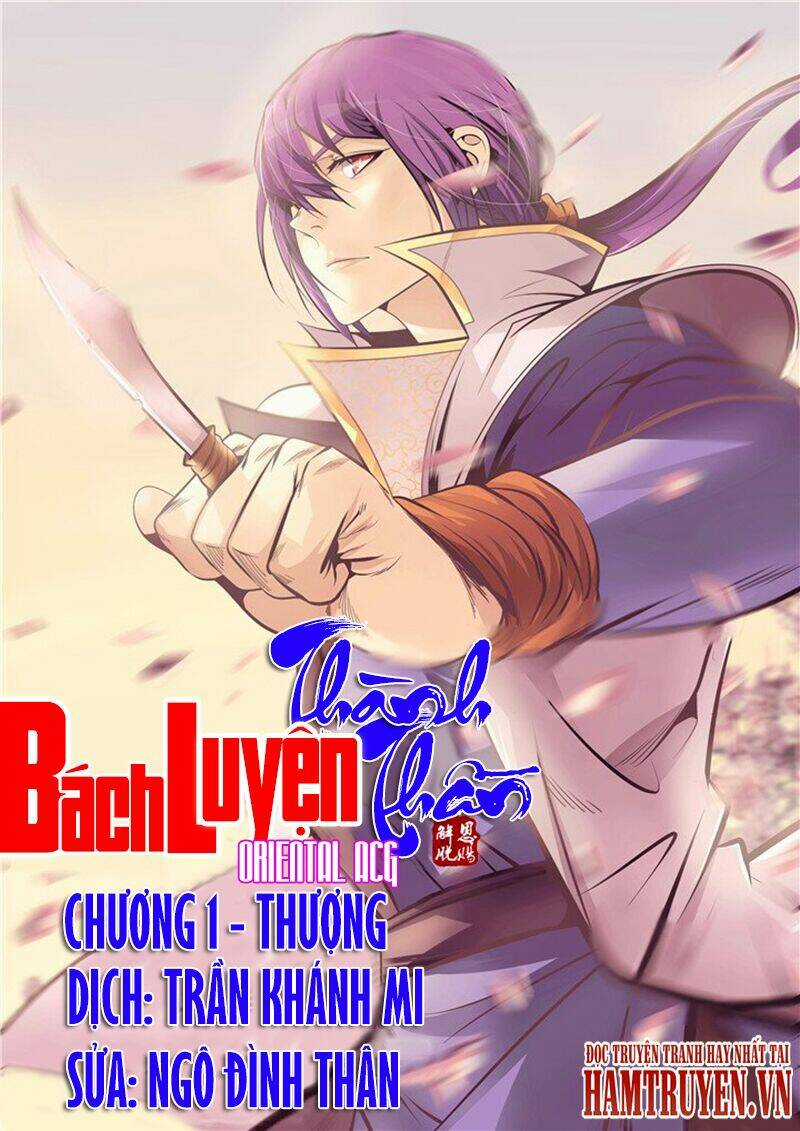 Bách Luyện Thành Thần Chapter 1 trang 0