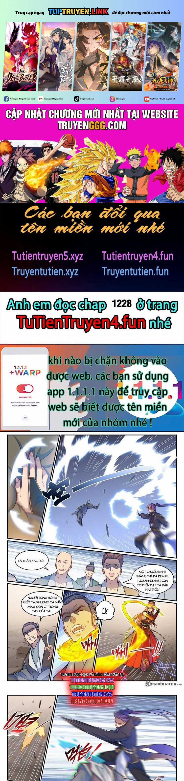 Bách Luyện Thành Thần Chapter 1227 trang 1