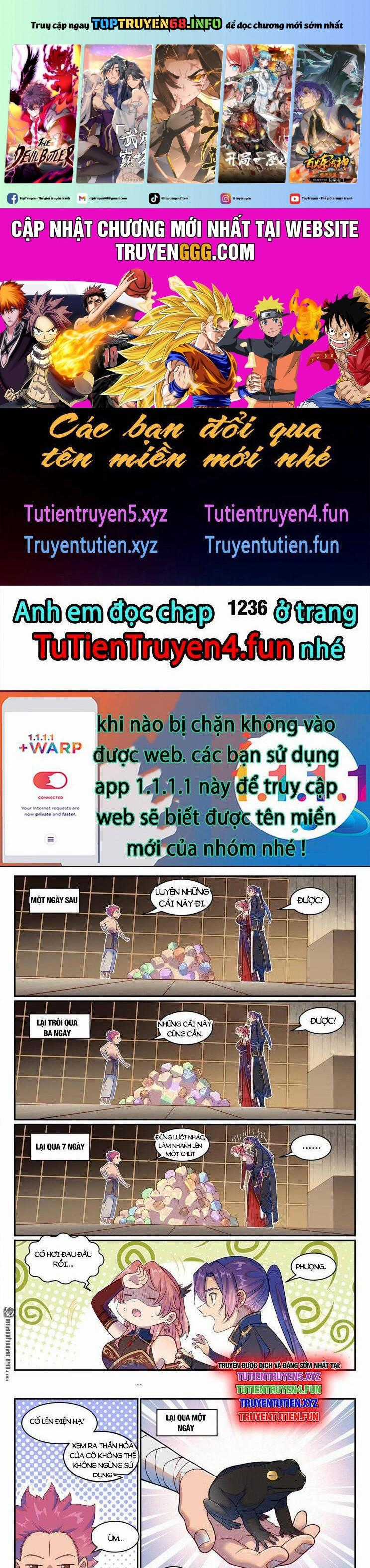 Bách Luyện Thành Thần Chapter 1235 trang 0