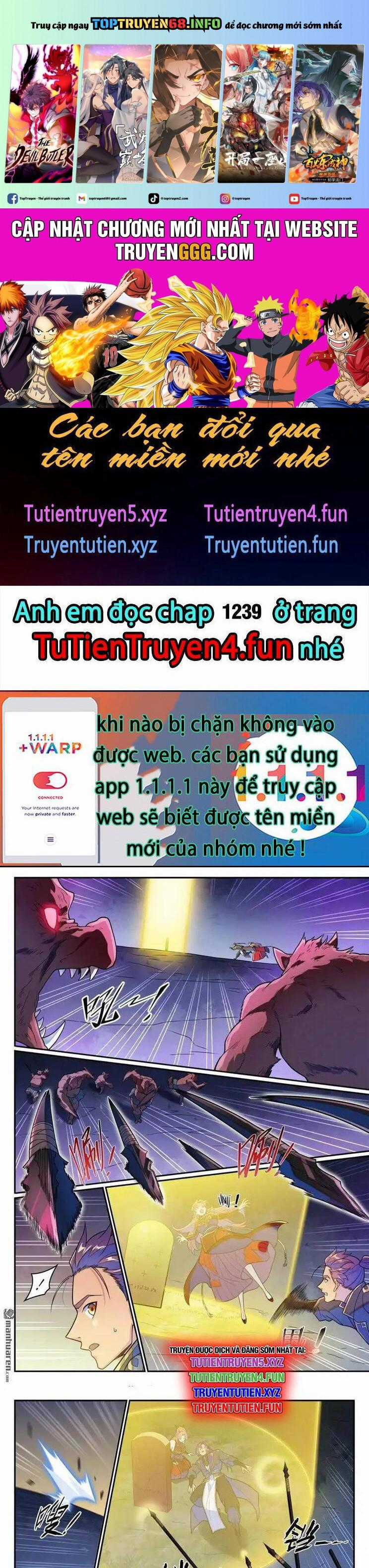 Bách Luyện Thành Thần Chapter 1238 trang 0