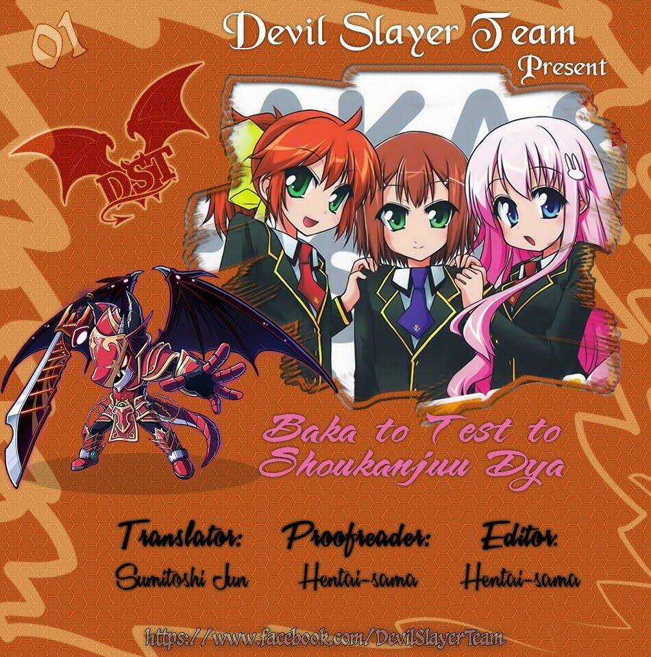 Baka To Test To Shoukanjuu Dya Chapter 2 trang 1