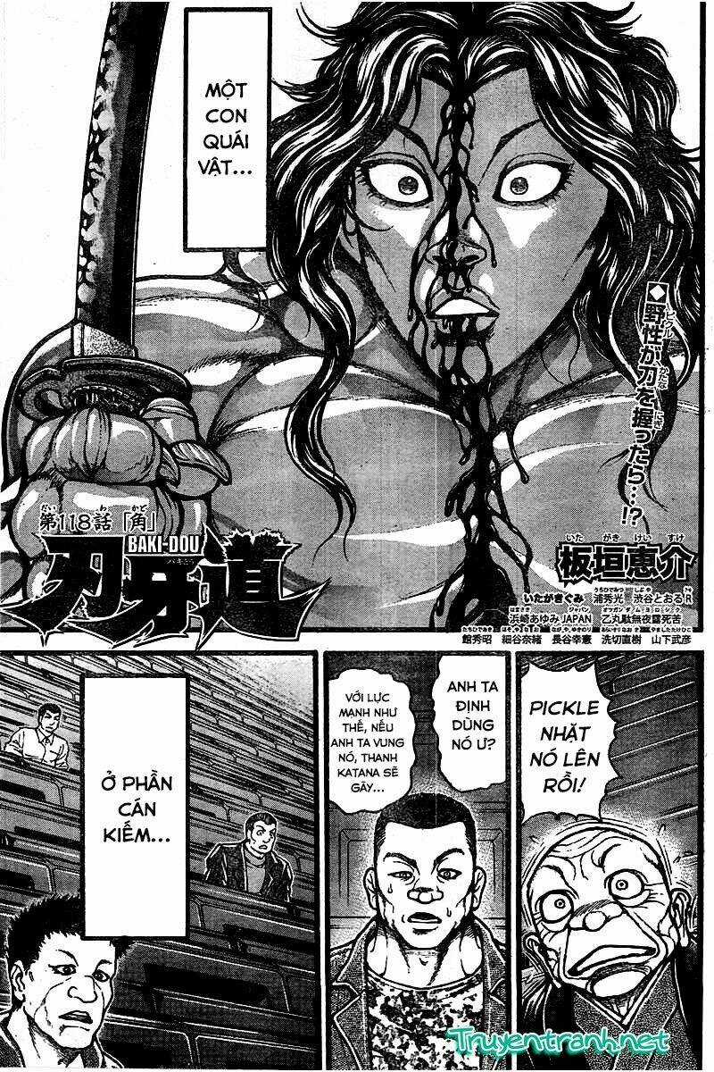 Baki Dou Chapter 118 trang 1