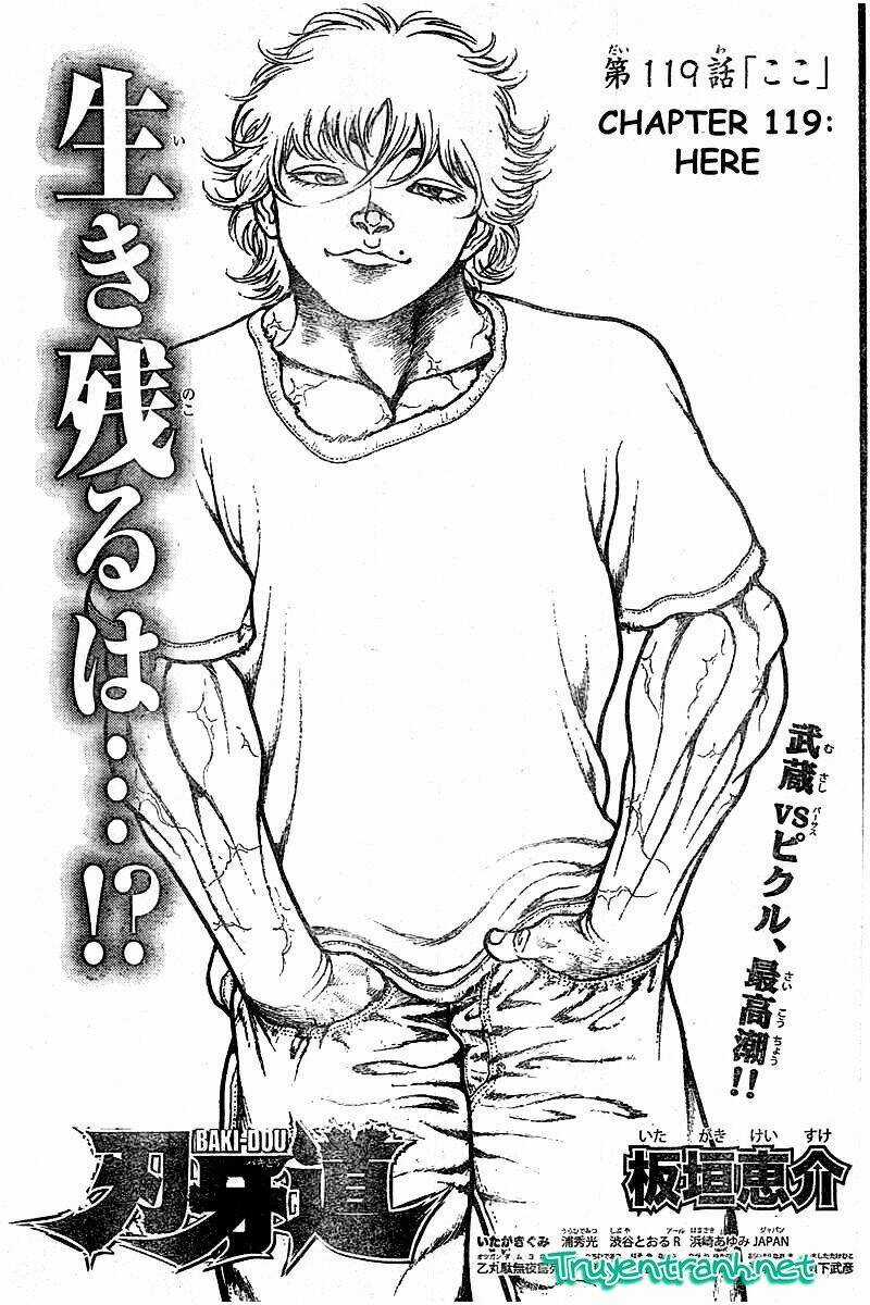 Baki Dou Chapter 119 trang 1