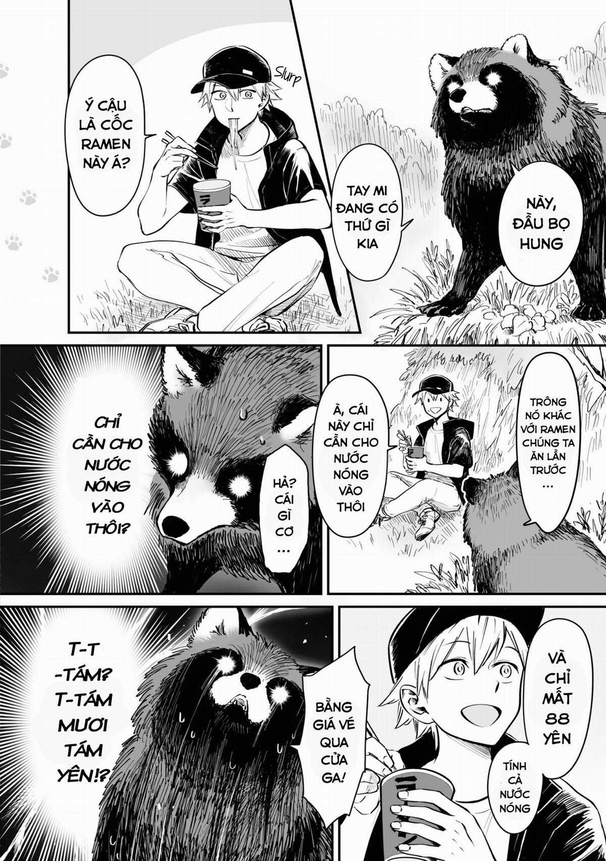 Bạn có muốn làm Tanuki không? Chapter 17.5 trang 1