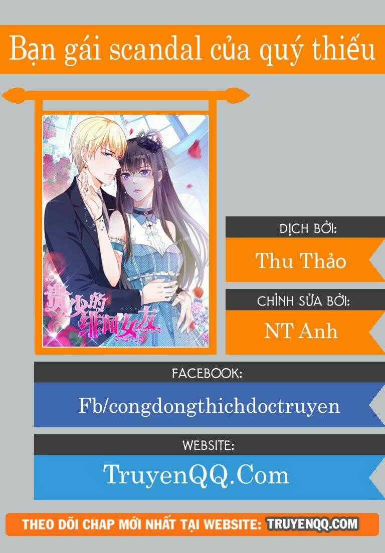 Bạn Gái Scandal Của Quý Thiếu Chapter 10 trang 0