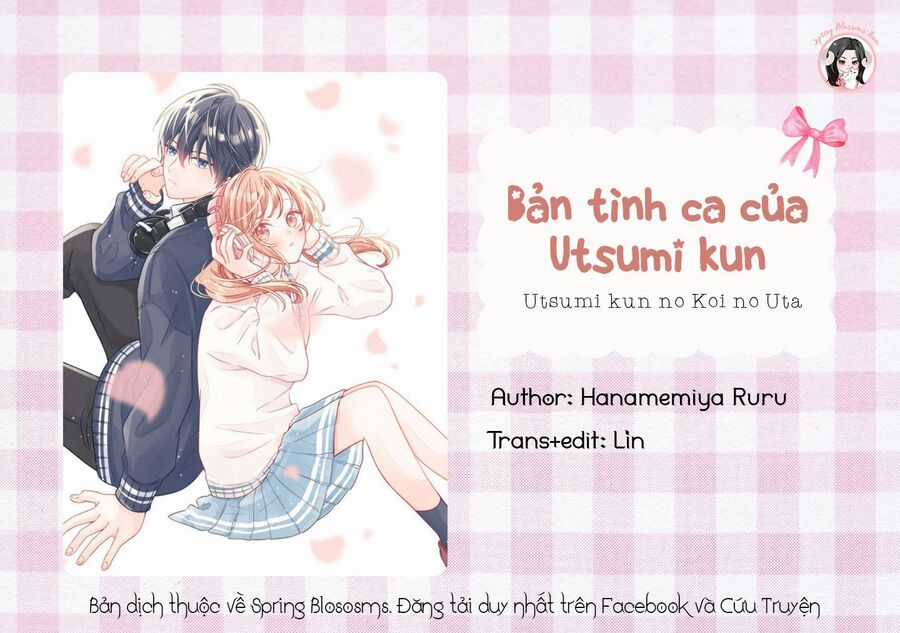 Bản Tình Ca Của Utsumi Kun Chapter 1.2 trang 0