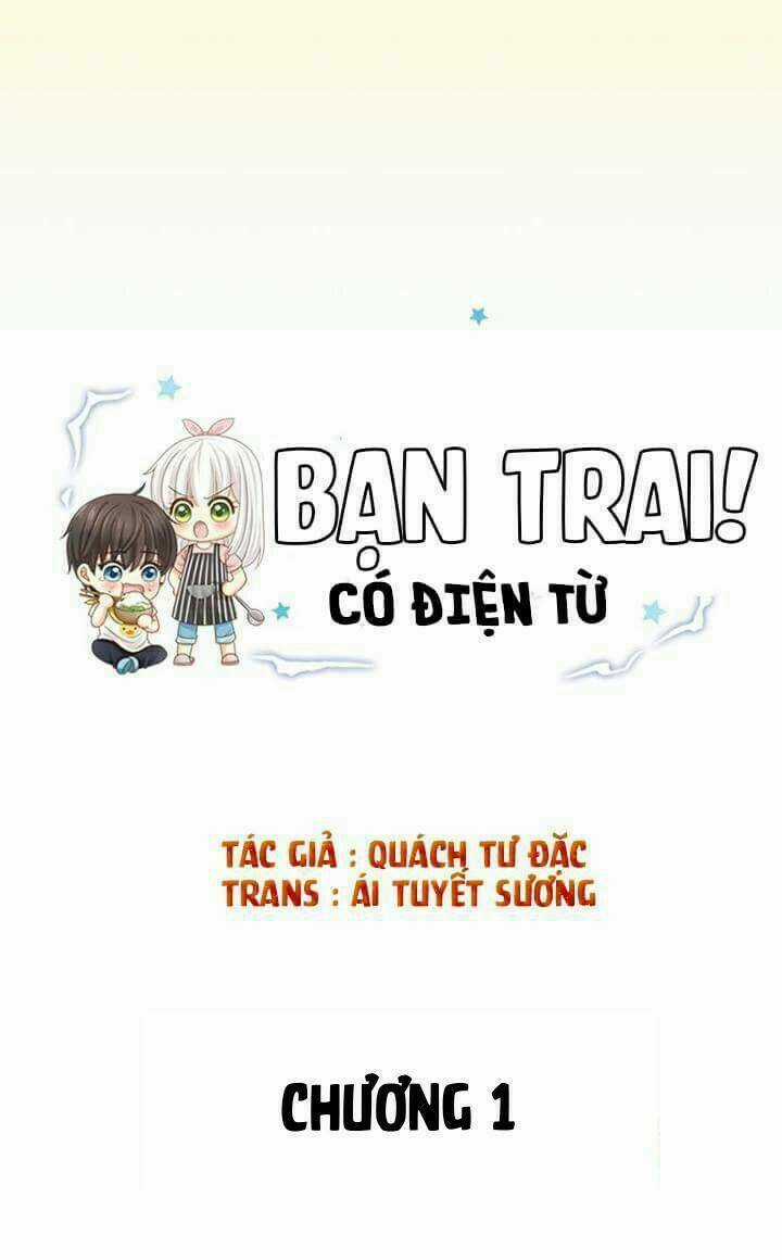 Bạn Trai Có Điện Từ Chapter 1 trang 0