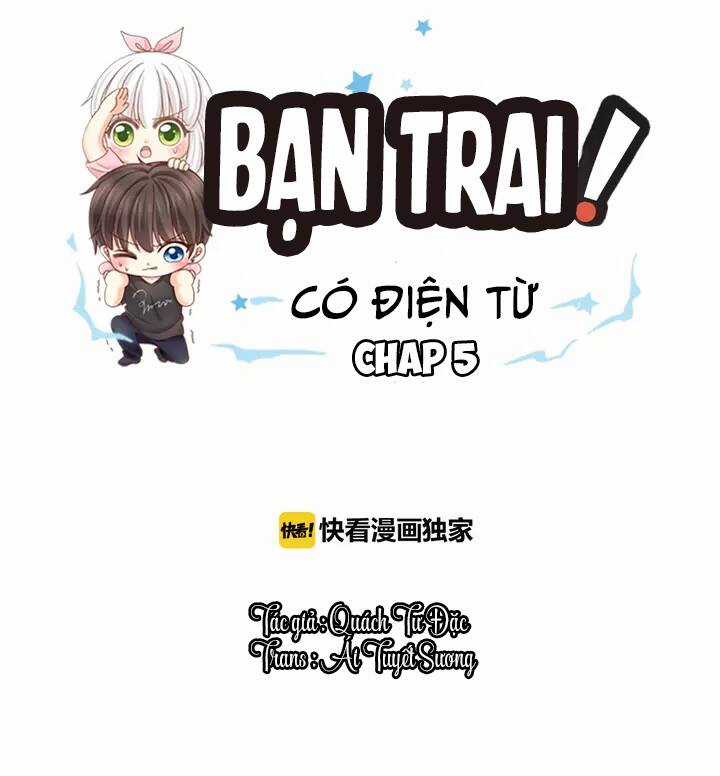 Bạn Trai Có Điện Từ Chapter 5 trang 0