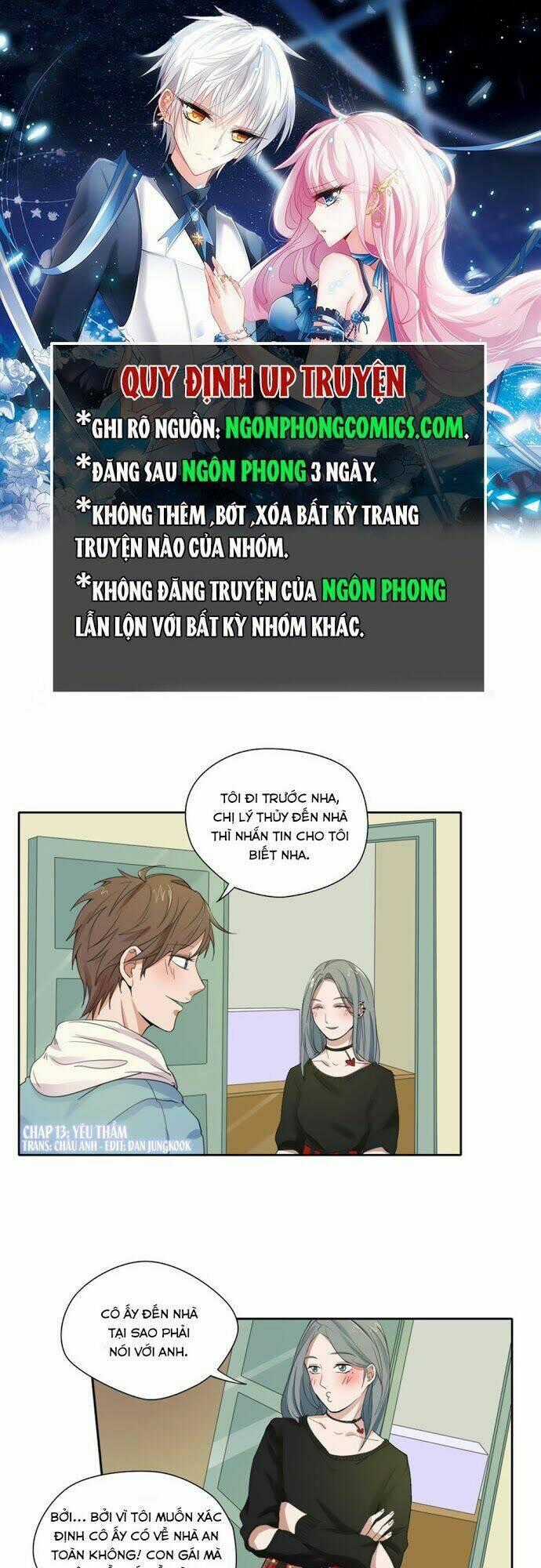 Bạn Trai Hai Mặt Của Tôi Chapter 13 trang 0