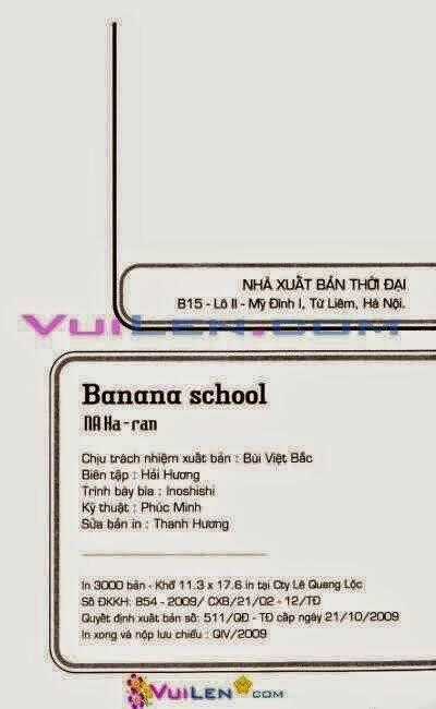 Banana School Chapter 4 trang 1