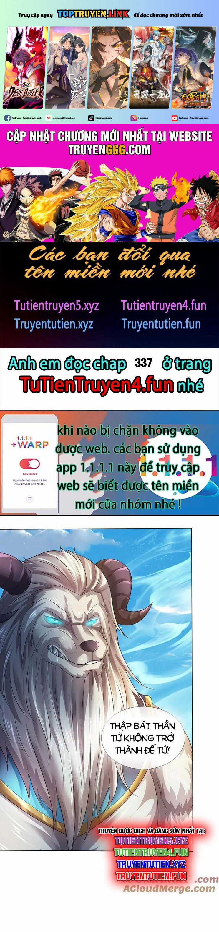 Bắt Đầu Với Chí Tôn Đan Điền Chapter 336 trang 1