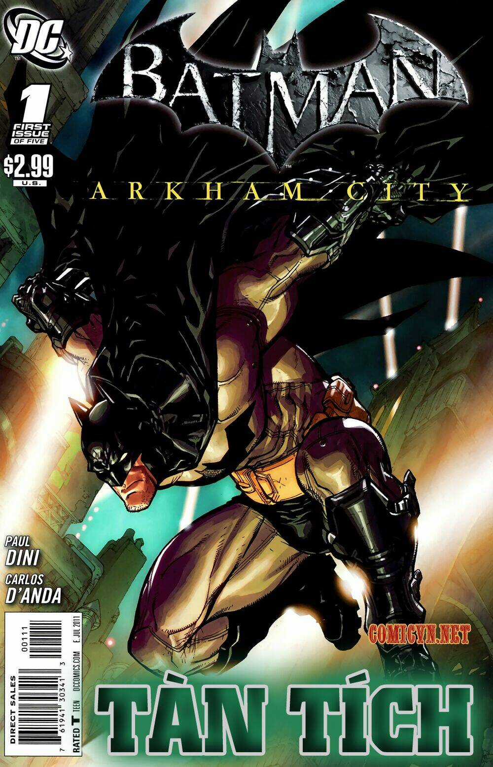 Batman Arkham City Chapter 1 trang 0