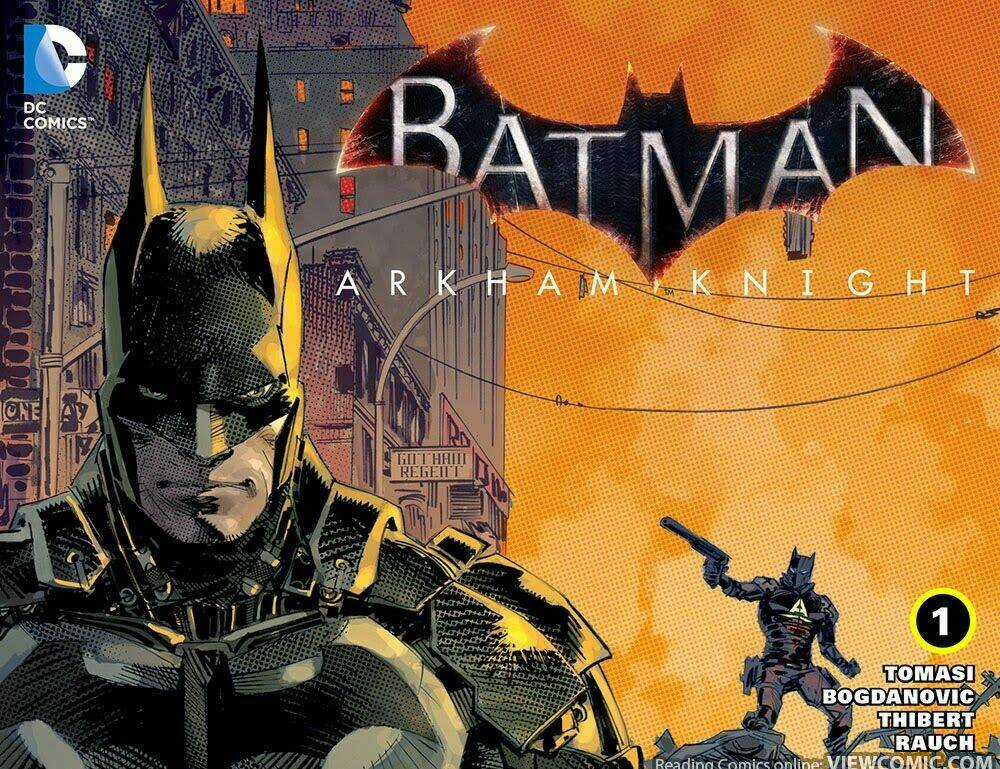 Batman Arkham Knight Chapter 1 trang 0