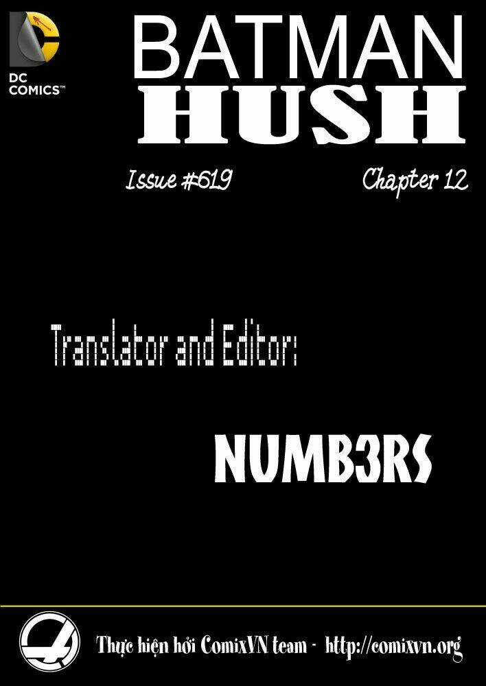 Batman: Hush Chapter 12 trang 1