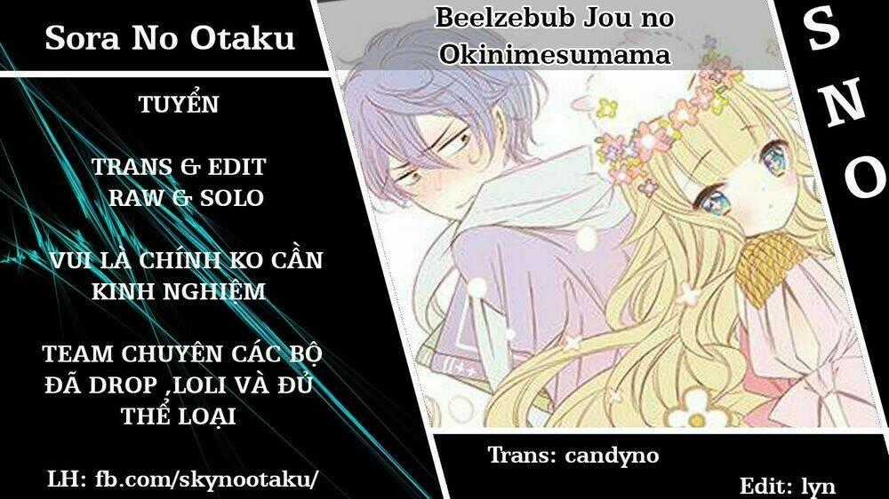 Beelzebub Jou No Okinimesumama Chapter 1 trang 0