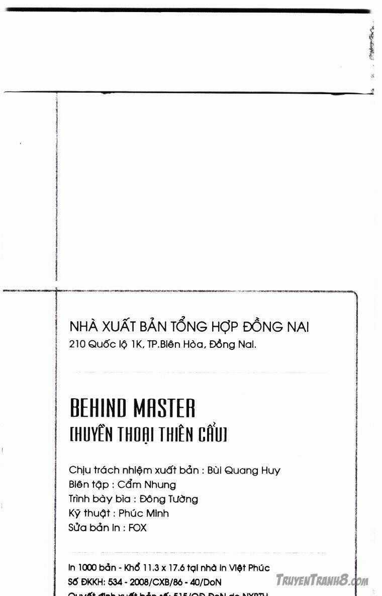 Behind Master Chapter 16.1 trang 1