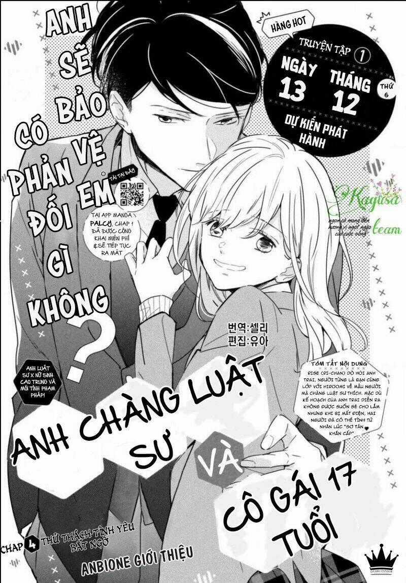 Bengoshi To 17-Sai Chapter 4 trang 1