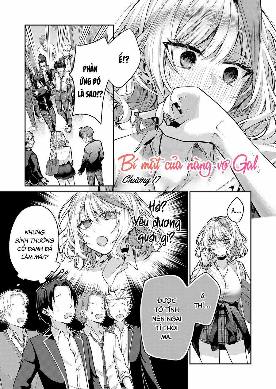 Bí Mật Của Cô Vợ Gyaru Chapter 17 trang 1