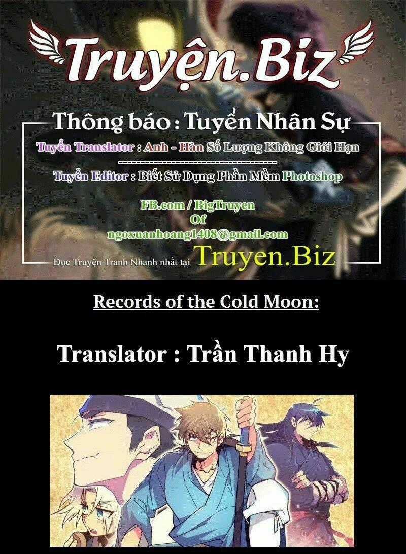 Biên Niên Sử Lãnh Nguyệt Chapter 10 trang 0