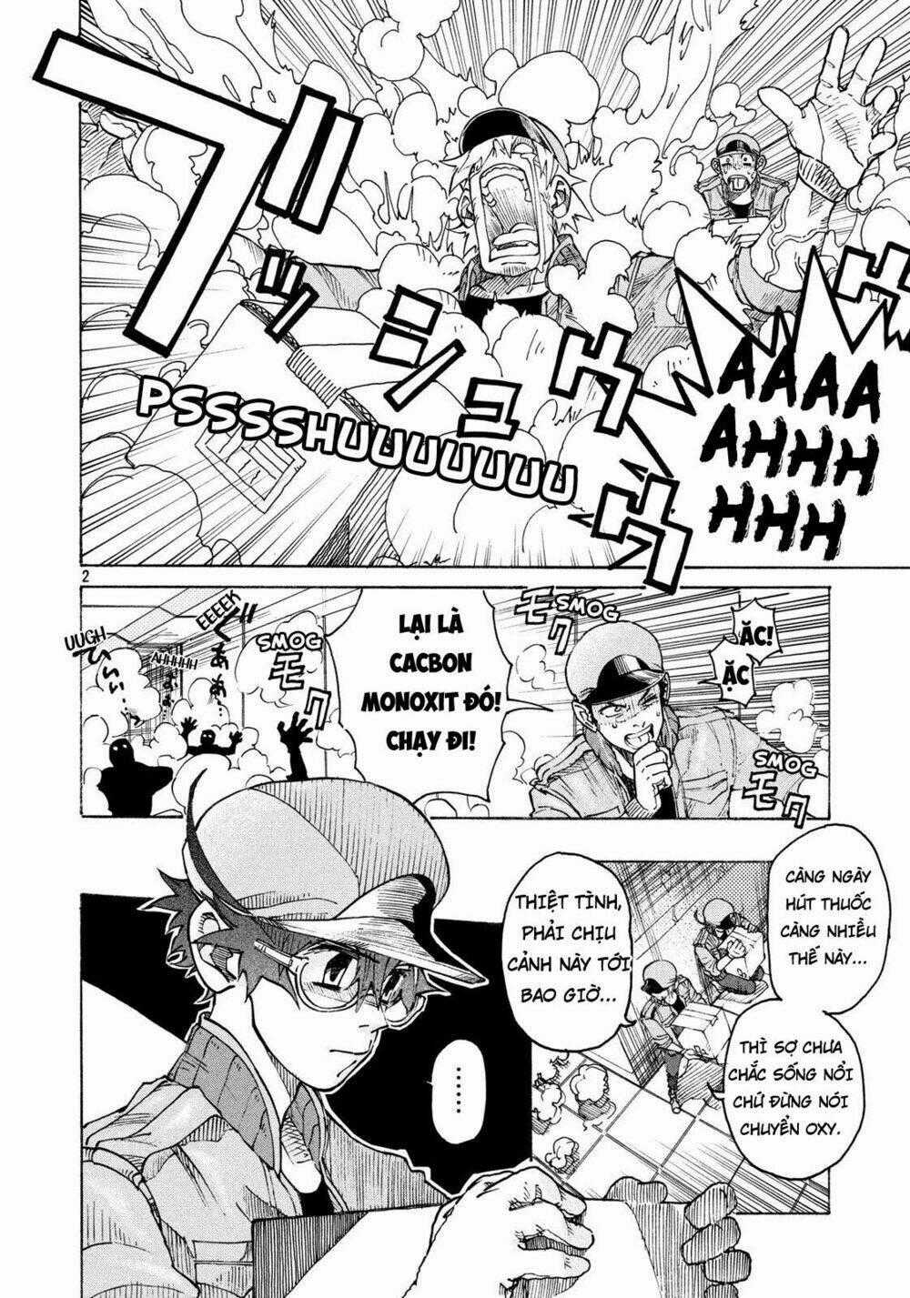 Biệt Đội Tế Bào Black - Hataraku Saibou Black Chapter 6 trang 1