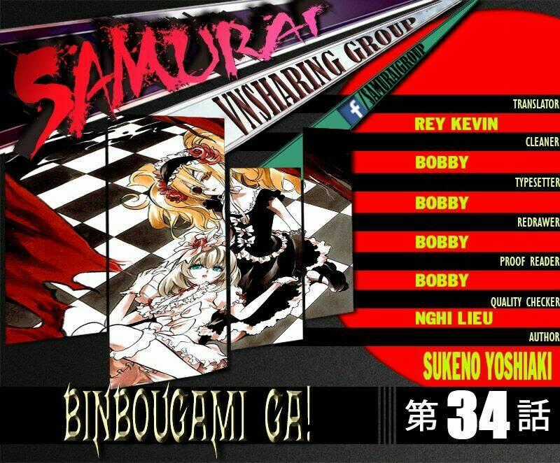 Binbougami Ga Chapter 34 trang 0