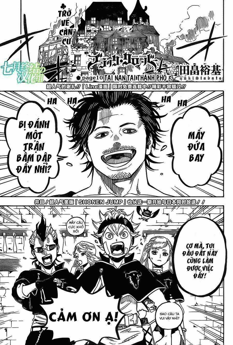 Black Clover - Pháp Sư Không Phép Thuật Chapter 10 trang 0