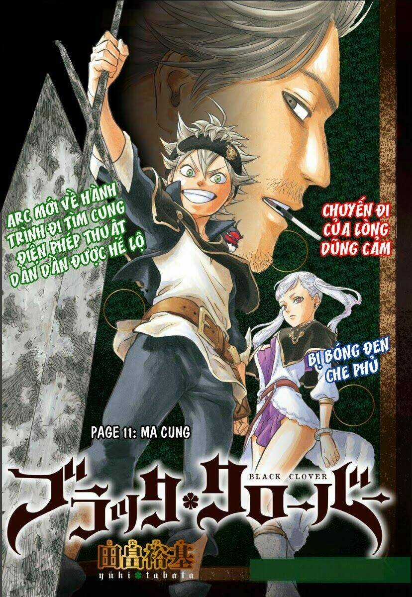 Black Clover - Pháp Sư Không Phép Thuật Chapter 11 trang 0