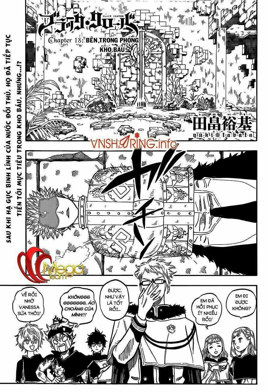 Black Clover - Pháp Sư Không Phép Thuật Chapter 18 trang 0