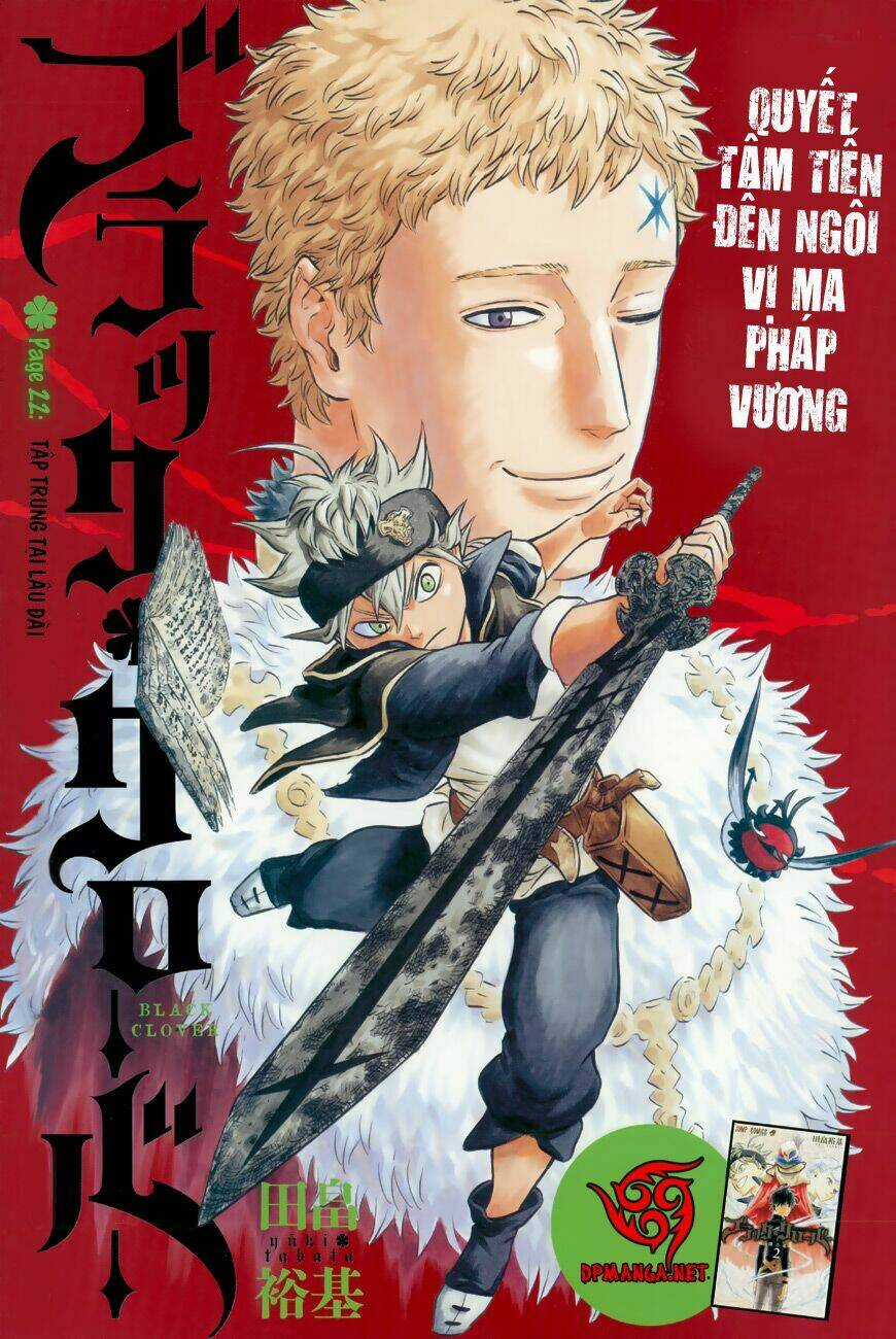 Black Clover - Pháp Sư Không Phép Thuật Chapter 22 trang 1