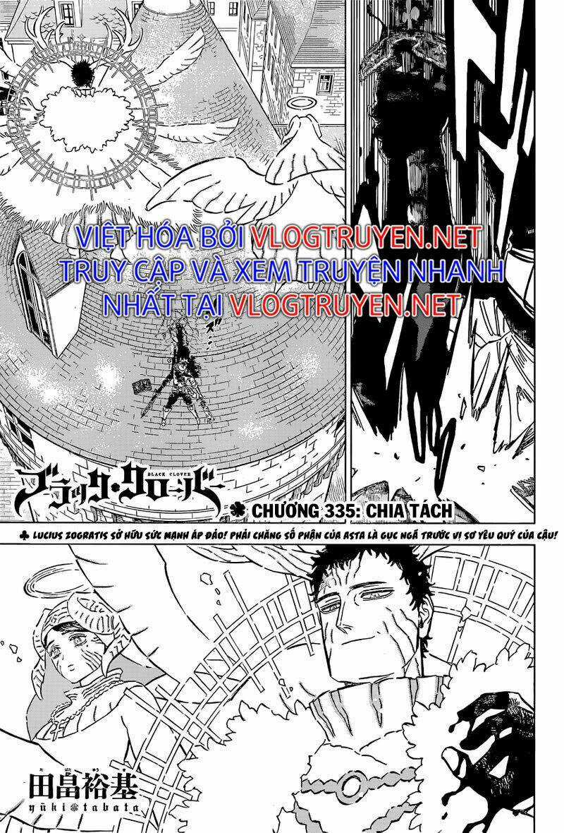 Black Clover - Pháp Sư Không Phép Thuật Chapter 335 trang 0