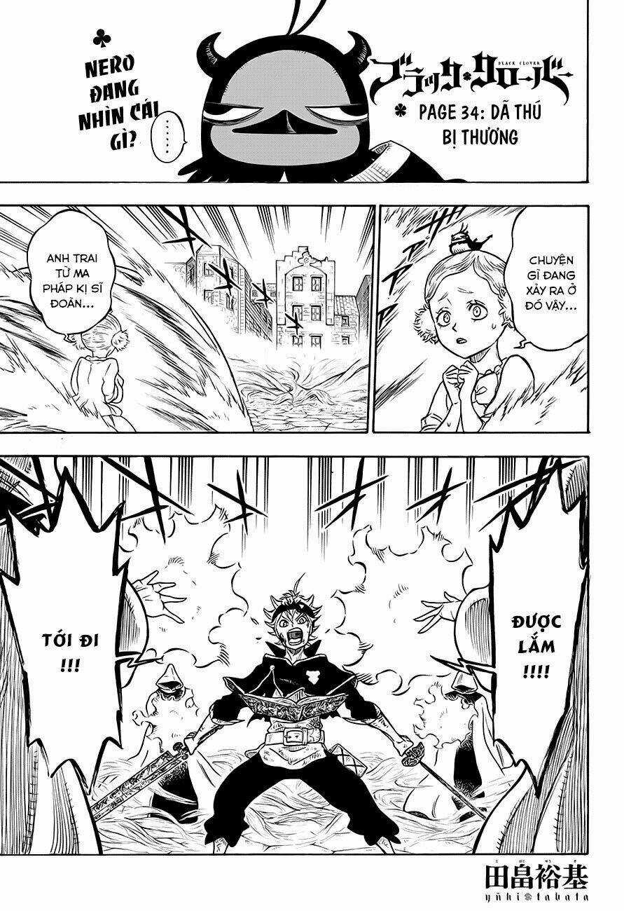 Black Clover - Pháp Sư Không Phép Thuật Chapter 34 trang 1