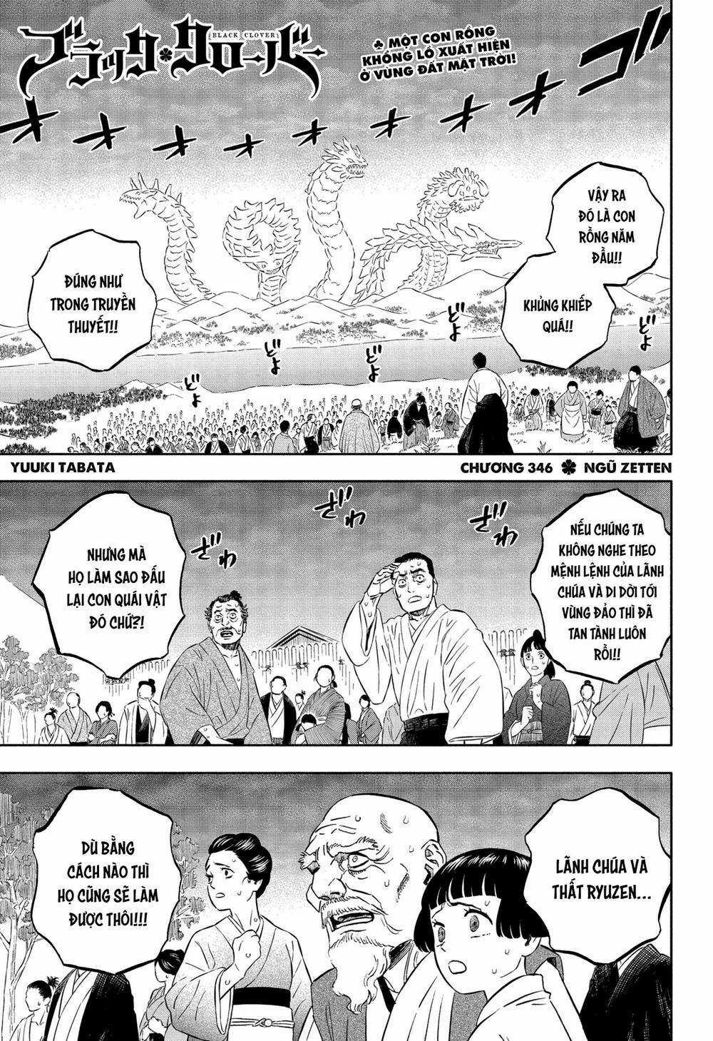 Black Clover - Pháp Sư Không Phép Thuật Chapter 346 trang 1