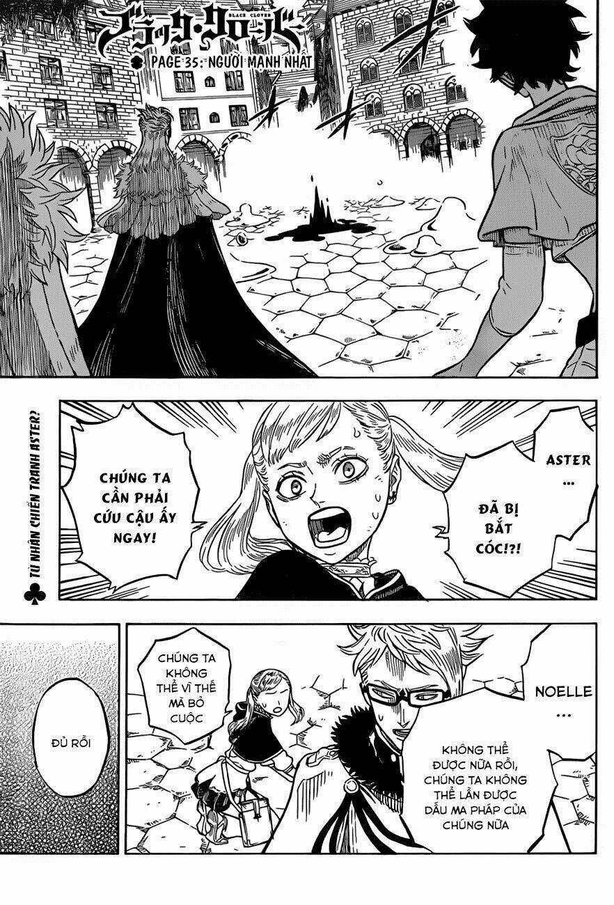 Black Clover - Pháp Sư Không Phép Thuật Chapter 35 trang 1