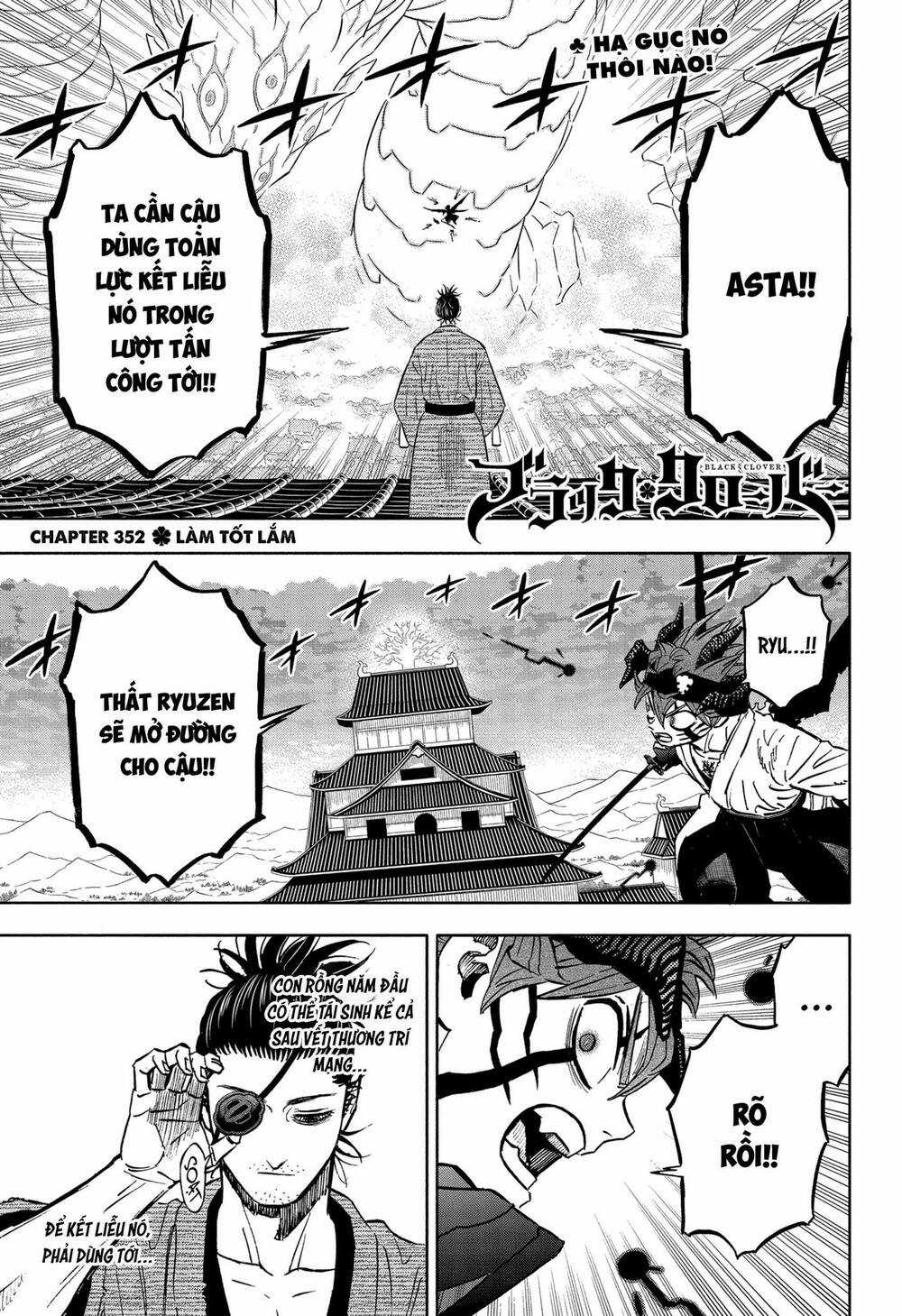 Black Clover - Pháp Sư Không Phép Thuật Chapter 352 trang 1