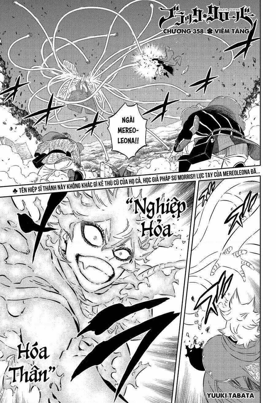 Black Clover - Pháp Sư Không Phép Thuật Chapter 358 trang 1