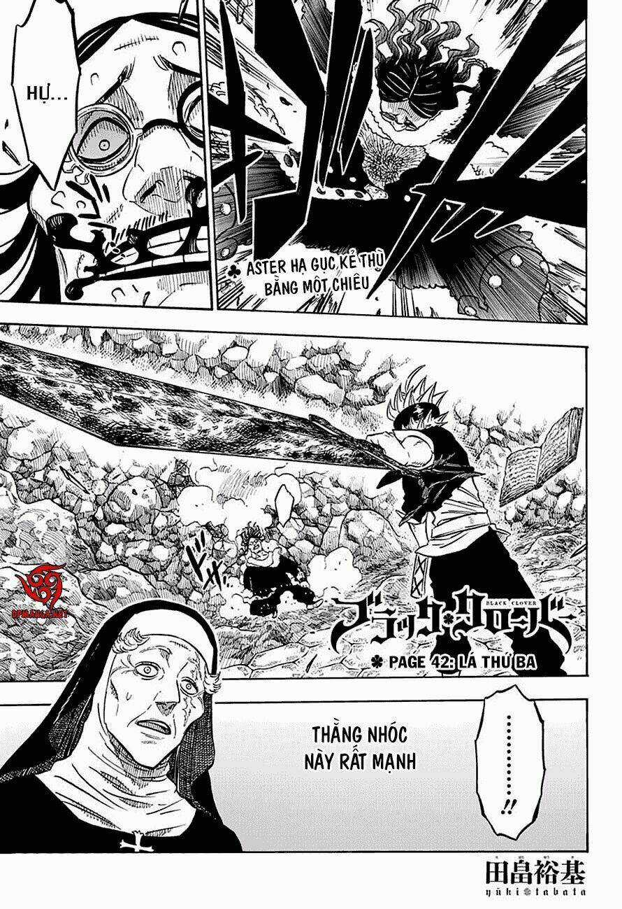 Black Clover - Pháp Sư Không Phép Thuật Chapter 42 trang 0