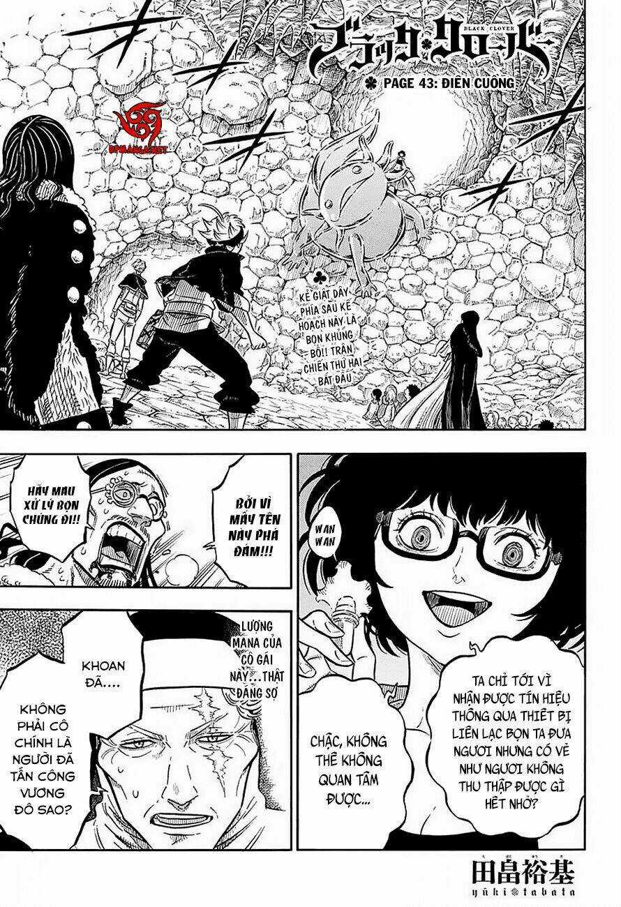 Black Clover - Pháp Sư Không Phép Thuật Chapter 43 trang 1