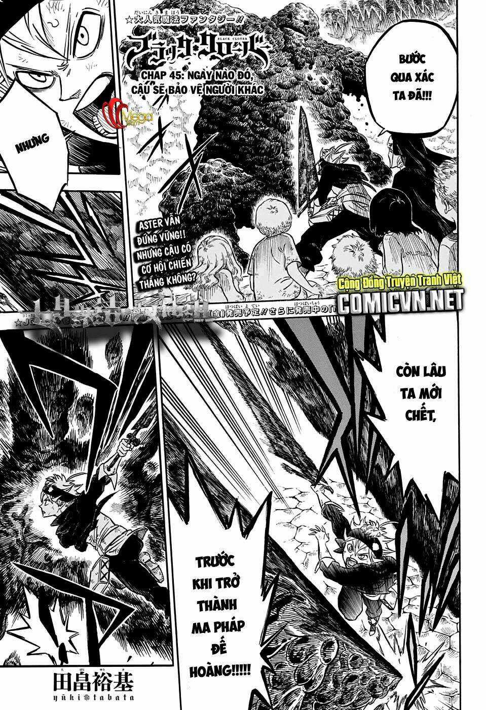 Black Clover - Pháp Sư Không Phép Thuật Chapter 45 trang 1