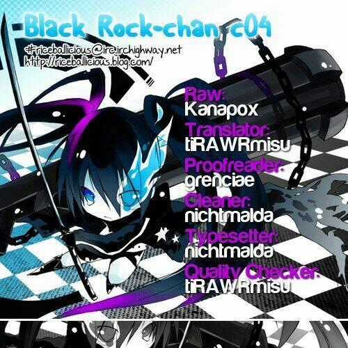 Black Rock Shooter-Chan Chapter 4 trang 0